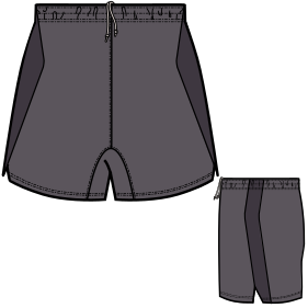 Fashion sewing patterns for MEN Shorts Football Short 757